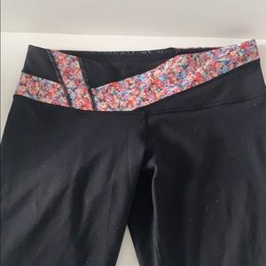 Floral wait and leggings